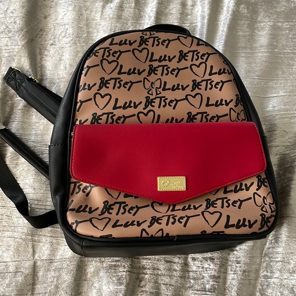 Betsy Johnson backpack purse